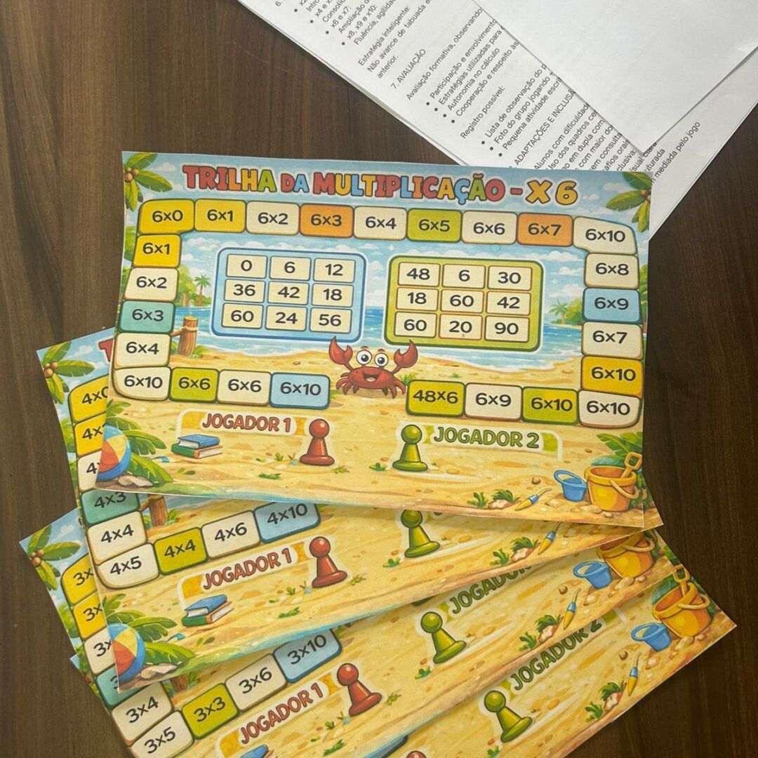 TRILHA DE MULTIPLICAÇÃO