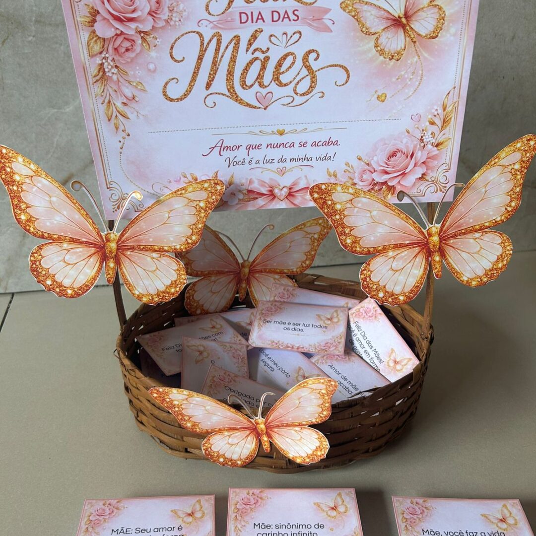 CESTA AFETIVA DIA DAS MÃES