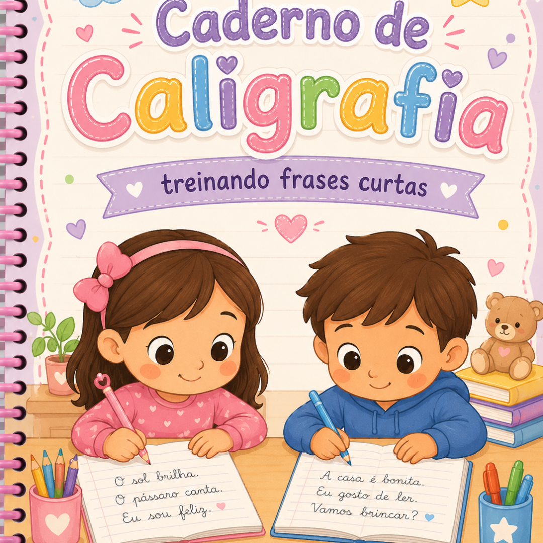 CADERNO DE CALIGRAFIA