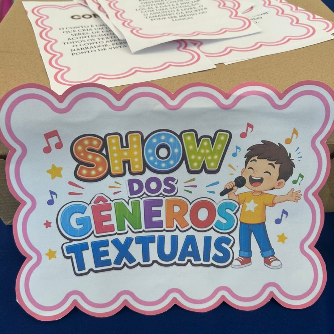 SHOW DOS GÊNEROS TEXTUAIS