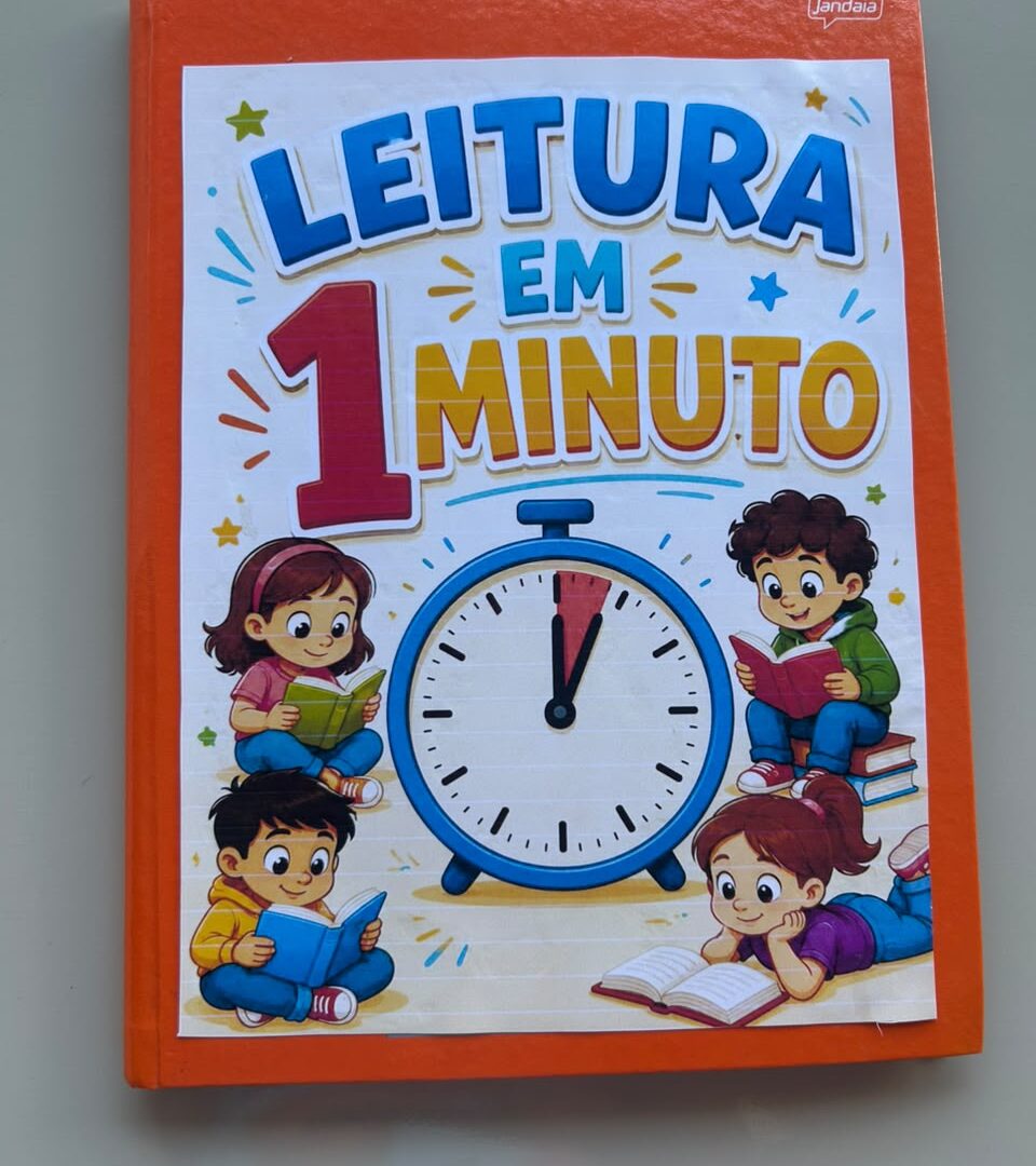 Caderno Treino Leitura em 1 Minuto