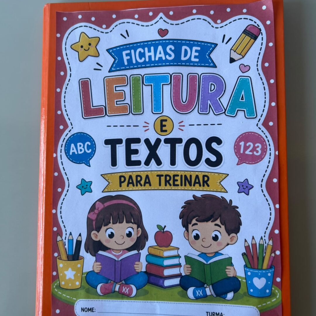 CADERNO E FICHAS DE LEITURA