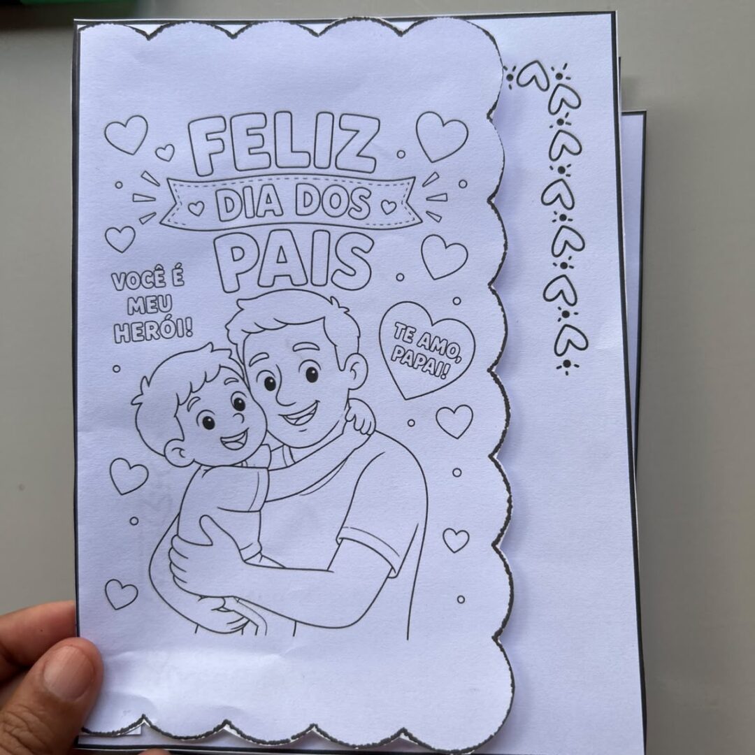 LIVRINHO CARTÃO PAPAI