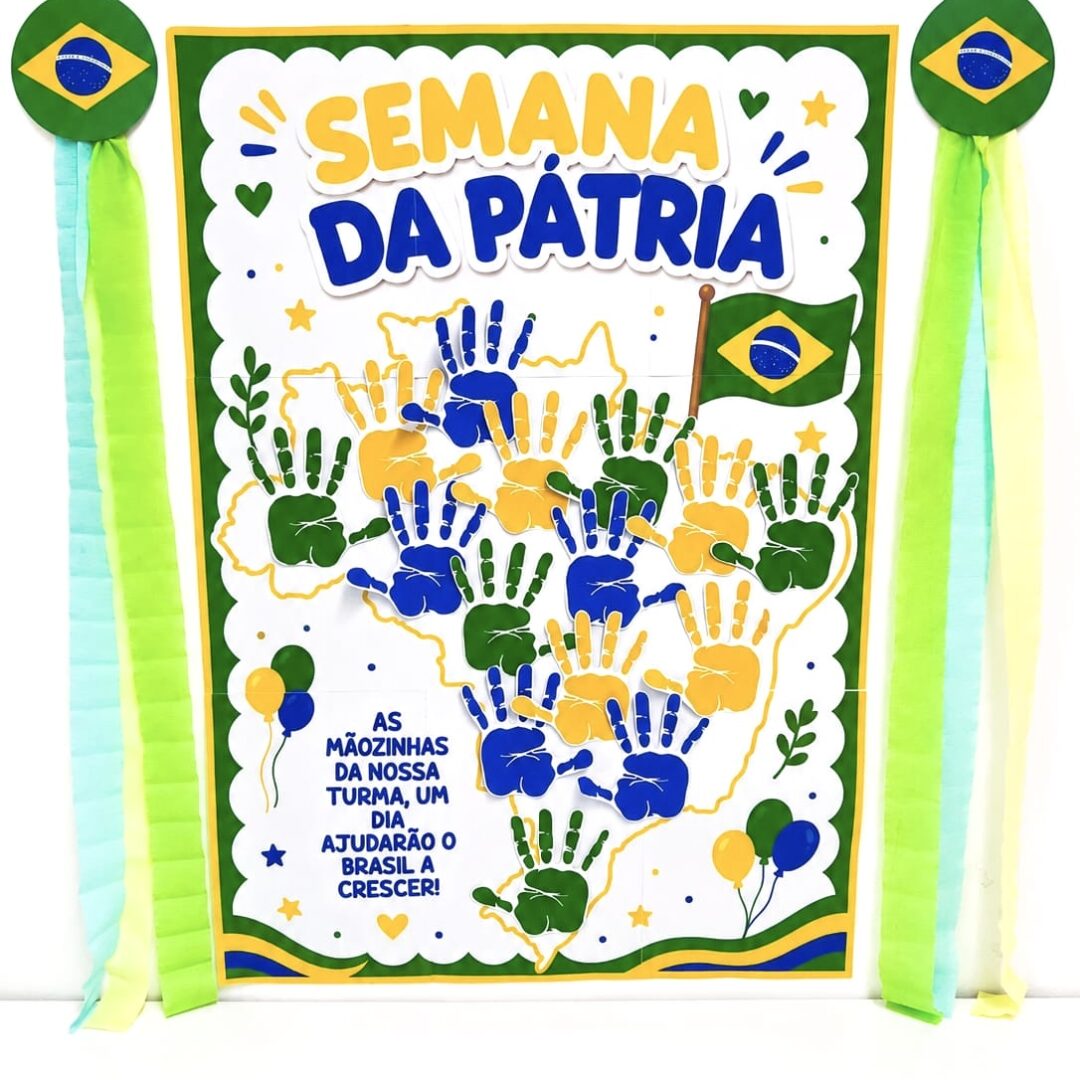Cartaz Colaborativo – Semana da Pátria